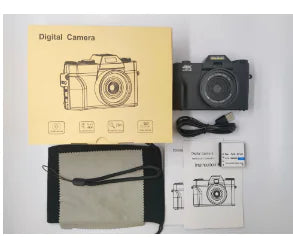 HD 48MP Retro SLR Digital Camera 4K Resolution