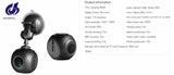 Mini WiFi FHD 1080P Car Dash Cam with GPS & Night Vision
