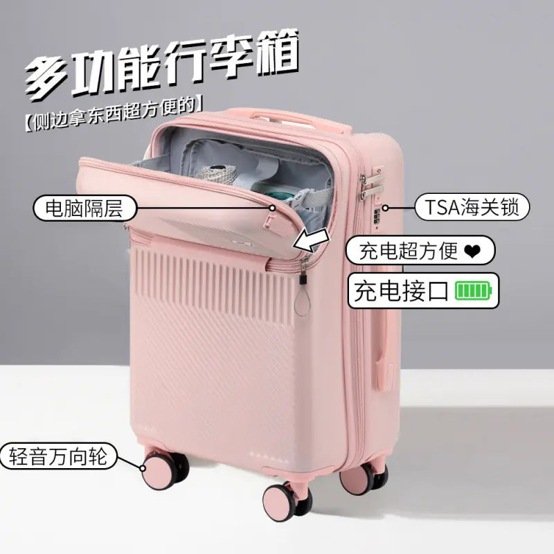 2023 Lightweight 20-Inch Carry-On Luggage for Travel