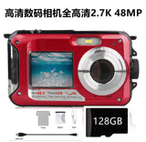Waterproof 2.7K 48MP Digital Camera with Zoom HD368