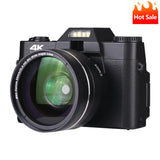4K HD Semi-Digital SLR Camera with 16x Wide-Angle Lens