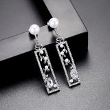 Pearl Earrings, Opal Earrings, Creative Long Earrings