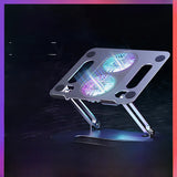 Laptop Stand with Height Adjustment and Cooling Feature