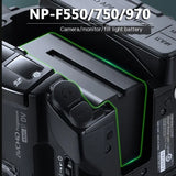 NPF550/F750/F970 Full Decode Camera Battery Set