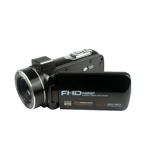 Digital Camera with Zoom Lens and Video Function