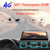 Road Detective K500 Full-Screen Streaming Dash Cam
