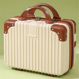Vintage 14-Inch Mini Makeup Case and Travel Box