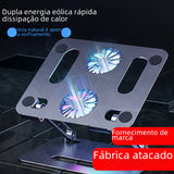 Laptop Stand with Height Adjustment and Cooling Feature