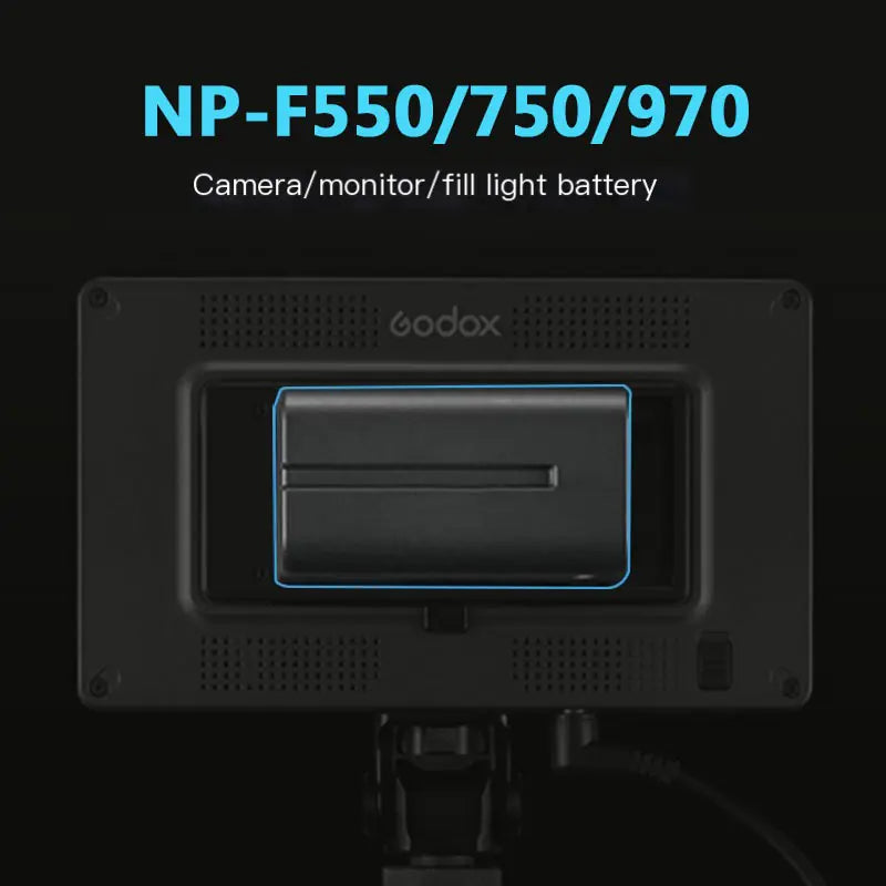 NPF550/F750/F970 Full Decode Camera Battery Set