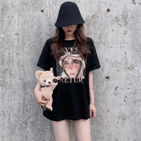 Summer Casual Star Wars Short Sleeve T-Shirt for Women